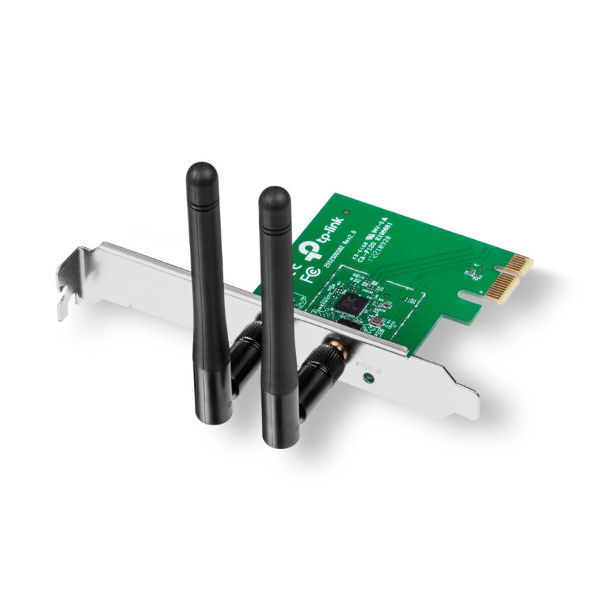Placa De Red Pci-e 300n 2x 2dbi Tp-link Wifi