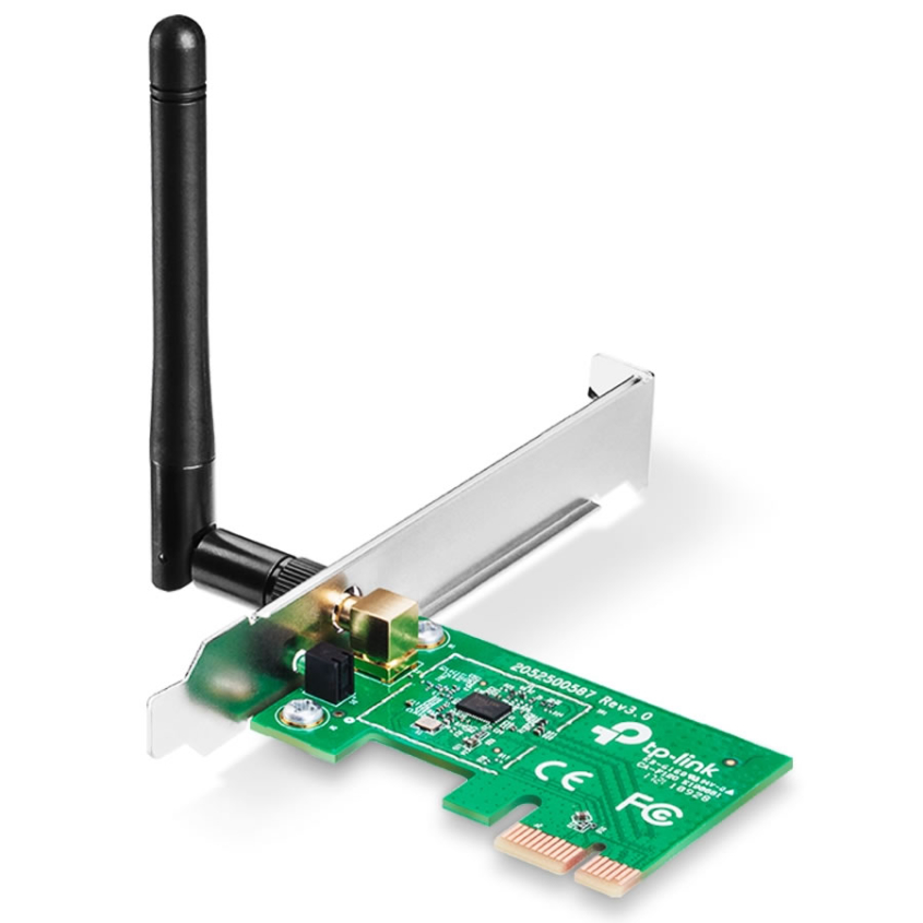 Placa de red PCI-E Wireless N 150Mbps 2Dbi  Tp-Link wifi