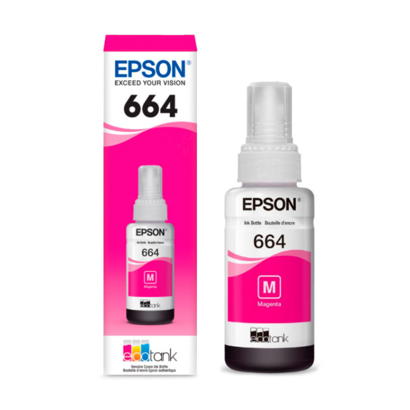 Botella de tinta Epson 664 Original L200 MAGENTA