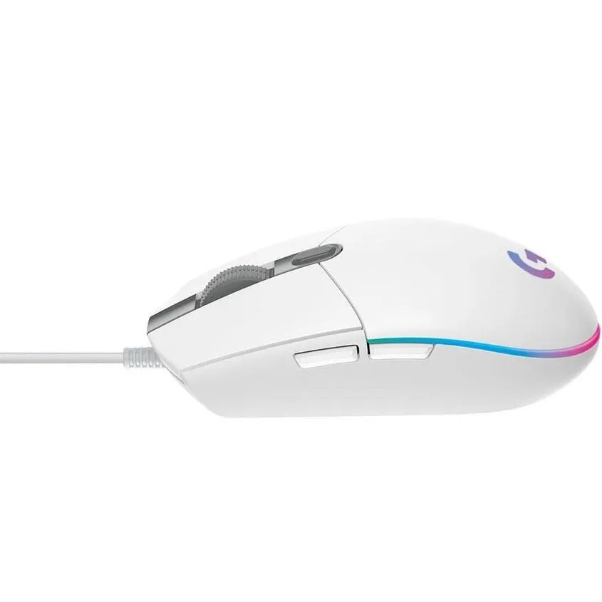 Mouse Gaming G203 Lightsync Blanco Logitech