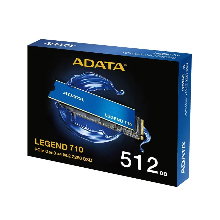 Disco Ssd M.2 512gb Adata Legend 710 2400mb/s Gen3 2280