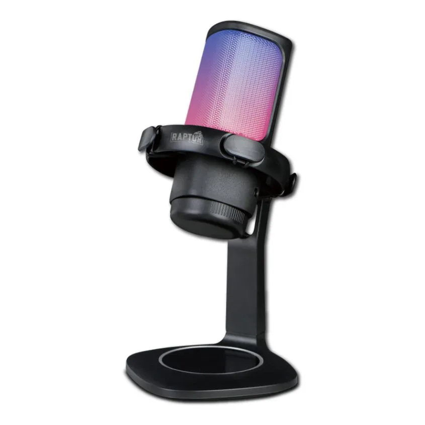 Microfono Raptor Vox Rgb Usb P/streaming
