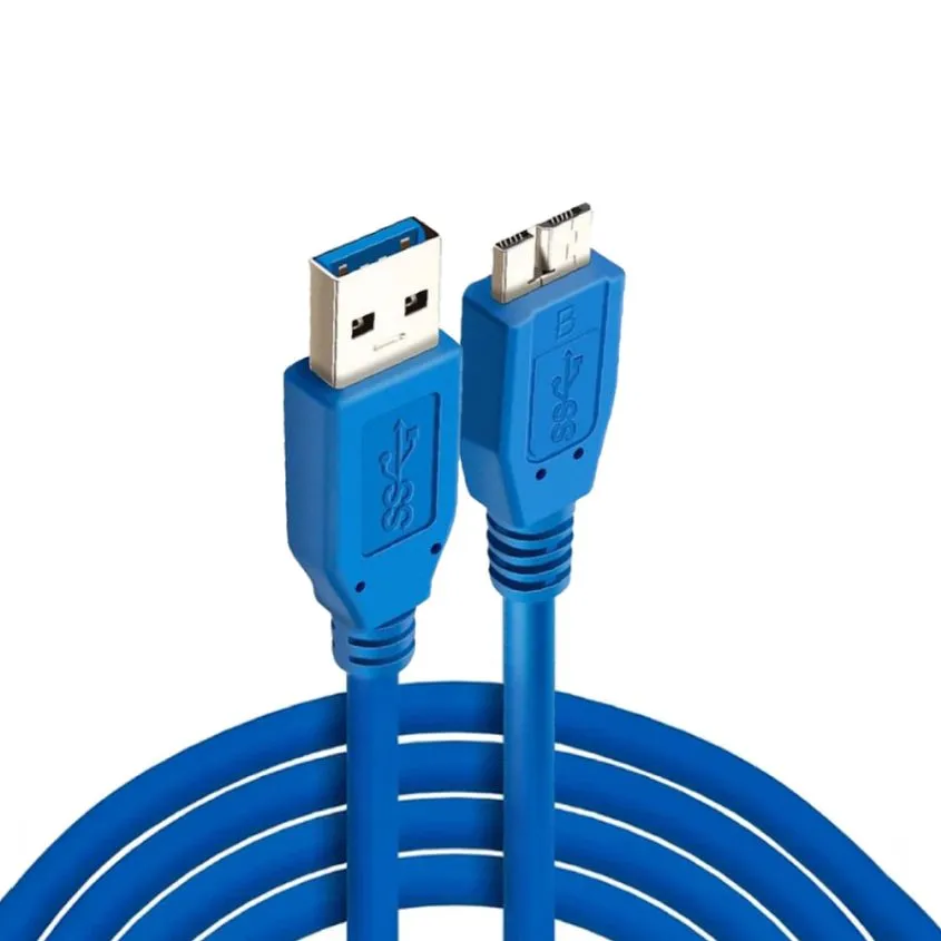 Cable USB 3.0 para Disco Duro Externo Micro-B 1,5m Intco