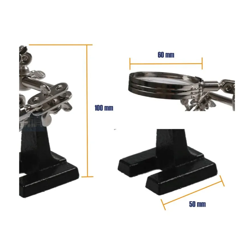 Soporte Multiproposito Tecnicos Lupa Pinza Sy-10r Zurich