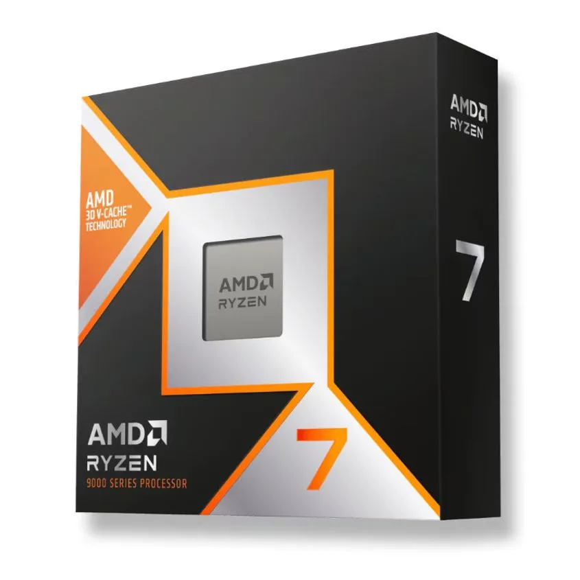 Micro CPU AMD Ryzen 7 9800X3D AM5 (8 Core) CON VIDEO SIN COOLER