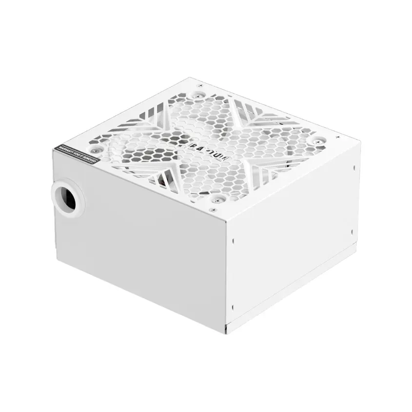 Fuente Raptor Volt 500W 80 Plus Silver Blanco