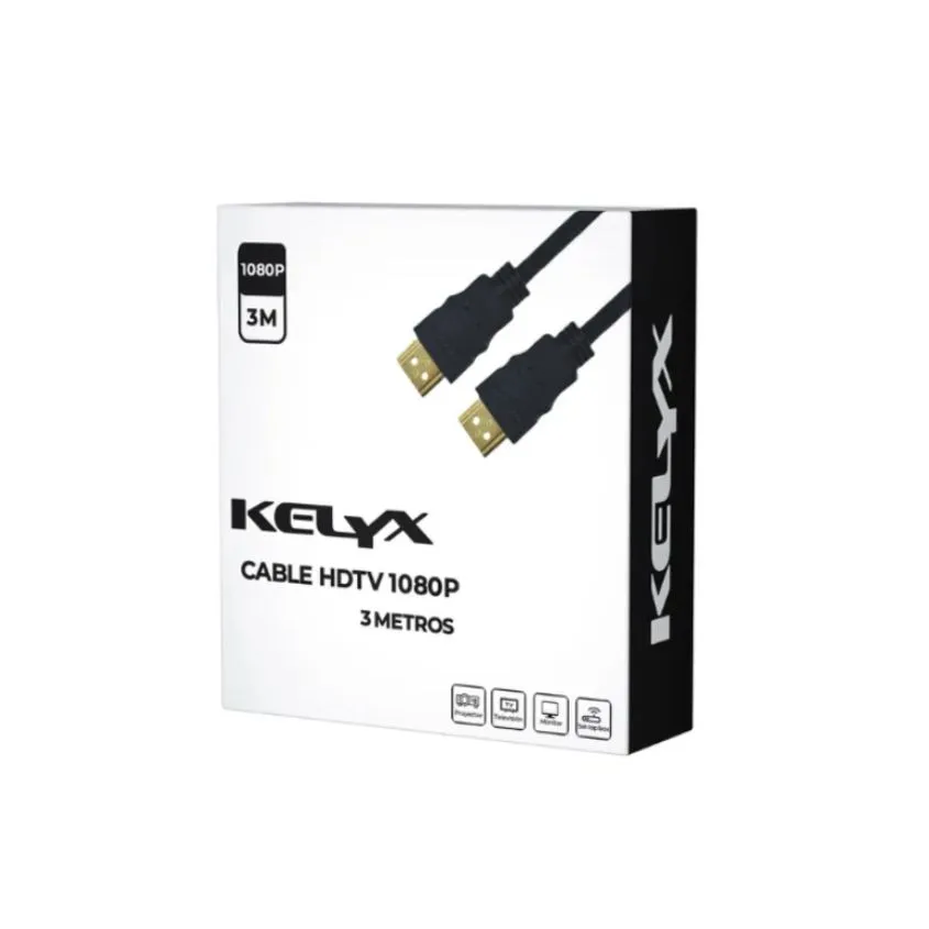 Cable Kelyx Hdmi 1080p 3 Metros