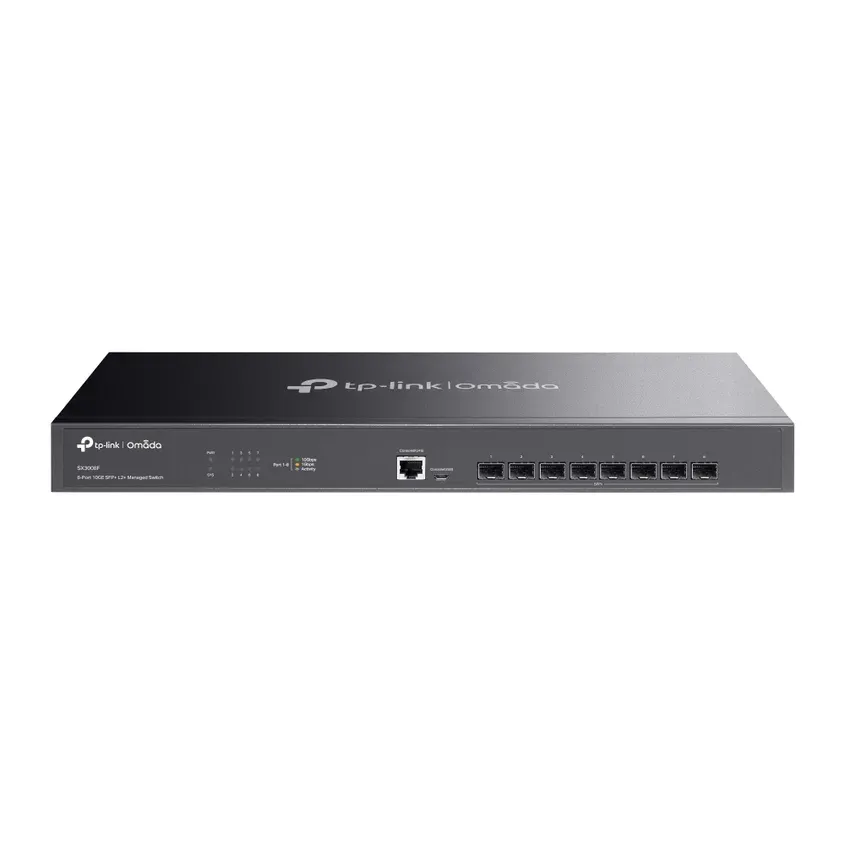 SX3008F Switch 8 puertos SFP+ a 10G Omada (No incluye SFP)