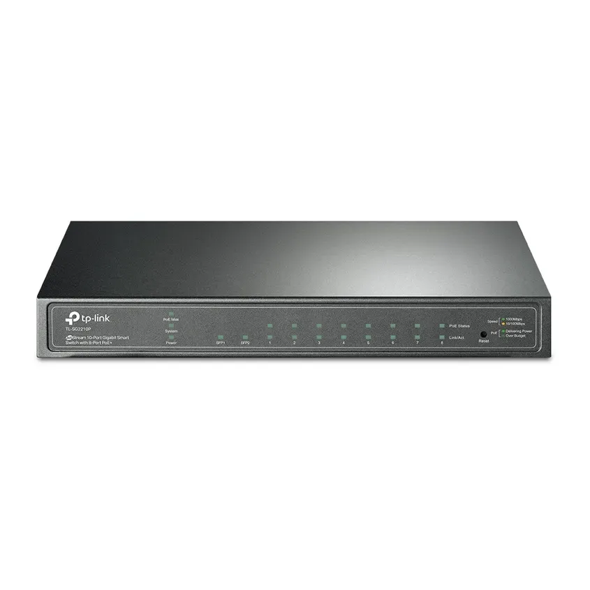SG2210P Switch Gigabit Smart 8P POE + 2 SFP Tp-Link