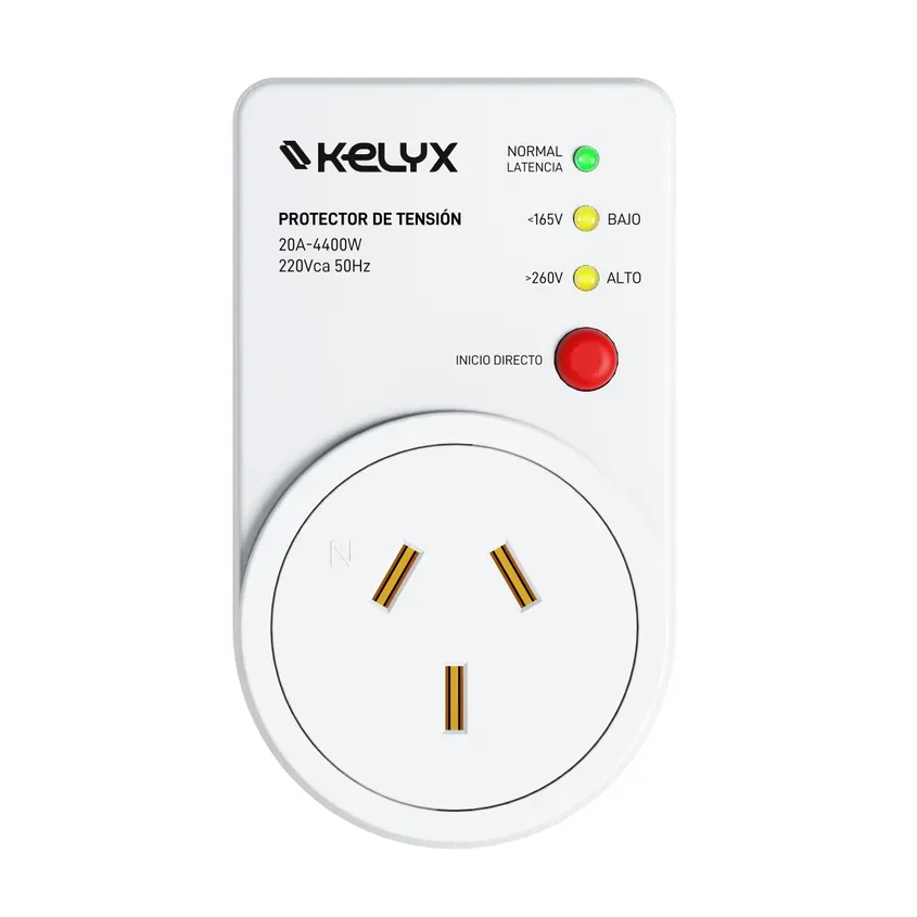 Protector Kelyx 20a (enchufe Grande) 220v Surge Protection 165-255v