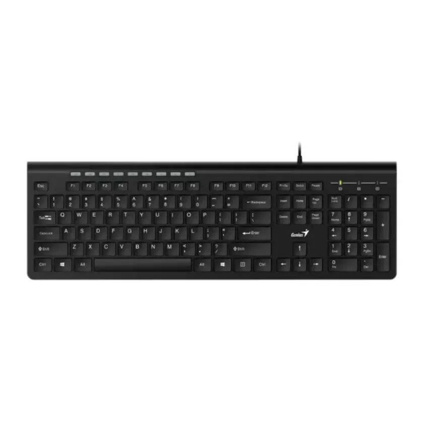 Teclado Genius Slimstar 230 Ii Blk Usb Black