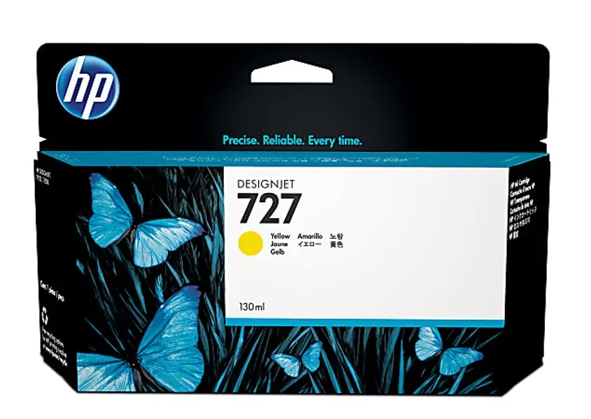 B3p21a Hp 727 130-ml Yellow Designjet Ink
