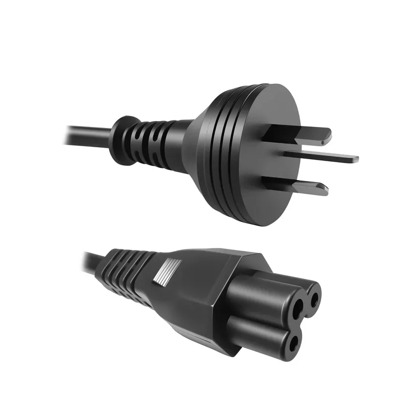 Cable Kelyx Power P/cargador Notebooks Conector C5 Trebol Cobre Puro 1.2mts