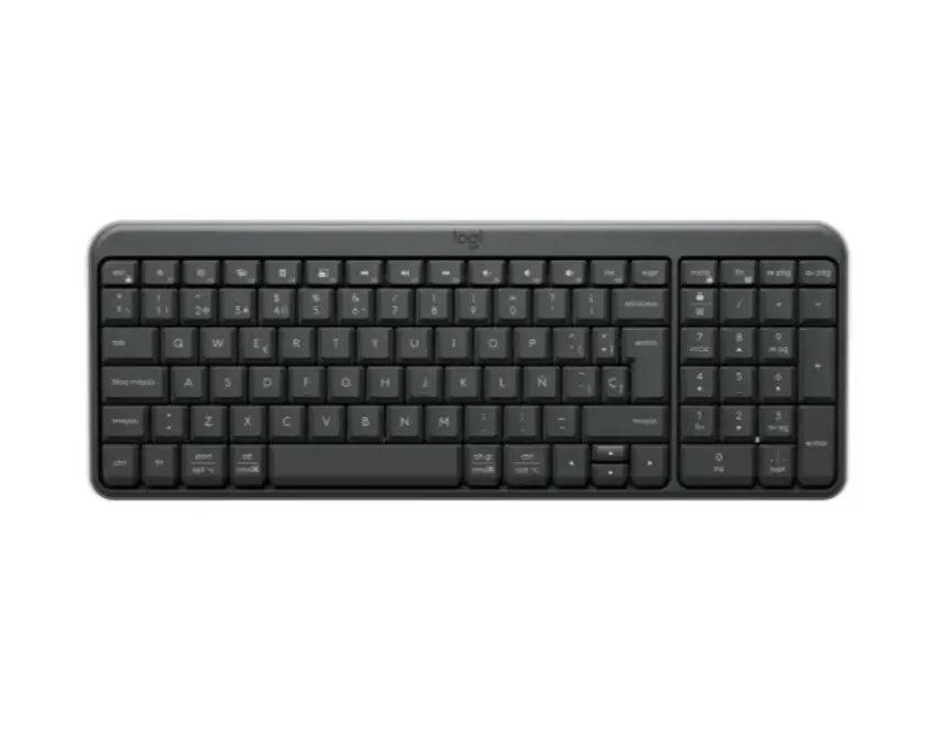 Teclado Wireless Logitech Bluetooth K250 Pebble Graphite 920-013445
