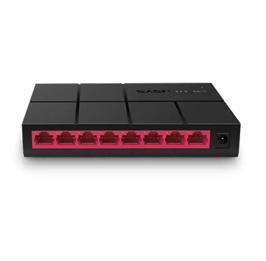 Switch Gigabit 8 Puertos Mercusys Mini Desktop