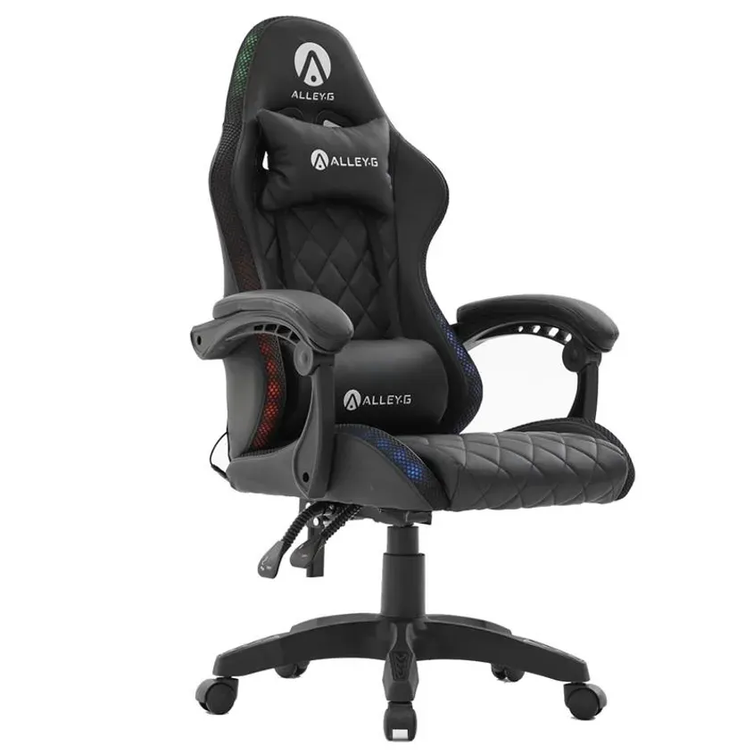 Silla Gaming Rhodes Black and Red - AG41