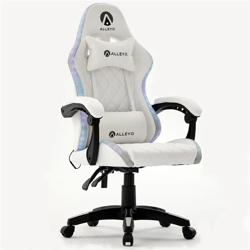 Alley.G Silla Gaming Engel RGB Blanca