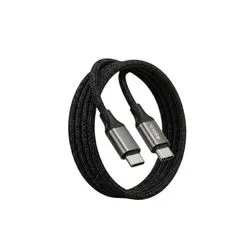 Cable Usb Magnetico 60w Tipo-C/Tipo-C Negro Soul 1MT
