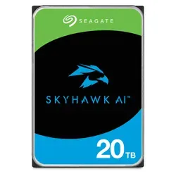 Disco Rigido Seagate Interno 20Tb SATA III SkyHawk AI Surveillance 512Mb 7200 RPM
