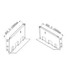 UPS Rack Slide Accesorio de Instalación en Rack