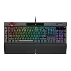 Teclado Corsair K100 RGB Mecanico Switch Corsair OPX Black