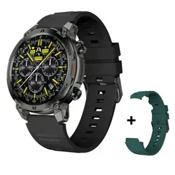 SMARTWATCH ARGOMTECH C70 BLACK ALUMINIUM 2 STRAPS INCLUIDED BLACK Y GREEN 1.39 DISPLAY