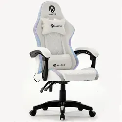 Alley.G Silla Gaming Engel RGB Blanca